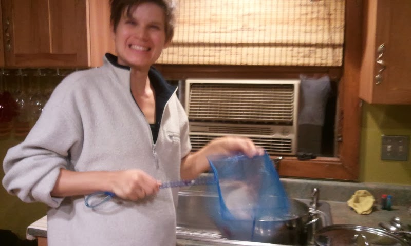 Heather with biggest fish